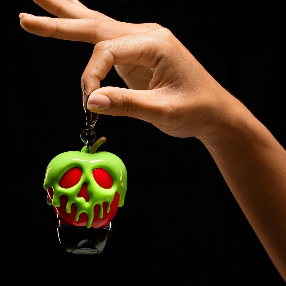 Bath and body works Disney Poison Apple Keychain glow in the dark